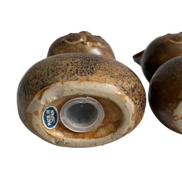 Vintage | Brown Cats Ceramic Salt & Pepper Shakers Made in Japan - Picture 6 of 7